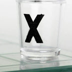 Tic Tac Toe Shot Glass Drinking Game Premium Glass Board with Shot Glasses, Fun Party Game for Adults 1pc