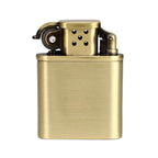 Tiger Embossed Metal Pocket Lighter