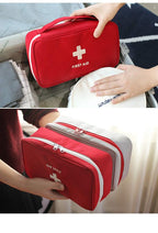 First Aid Bag - First Aid Kit Bag Empty For Home Outdoor Travel Camping Hiking, Mini Empty Medical Storage Bag Portable Pouch