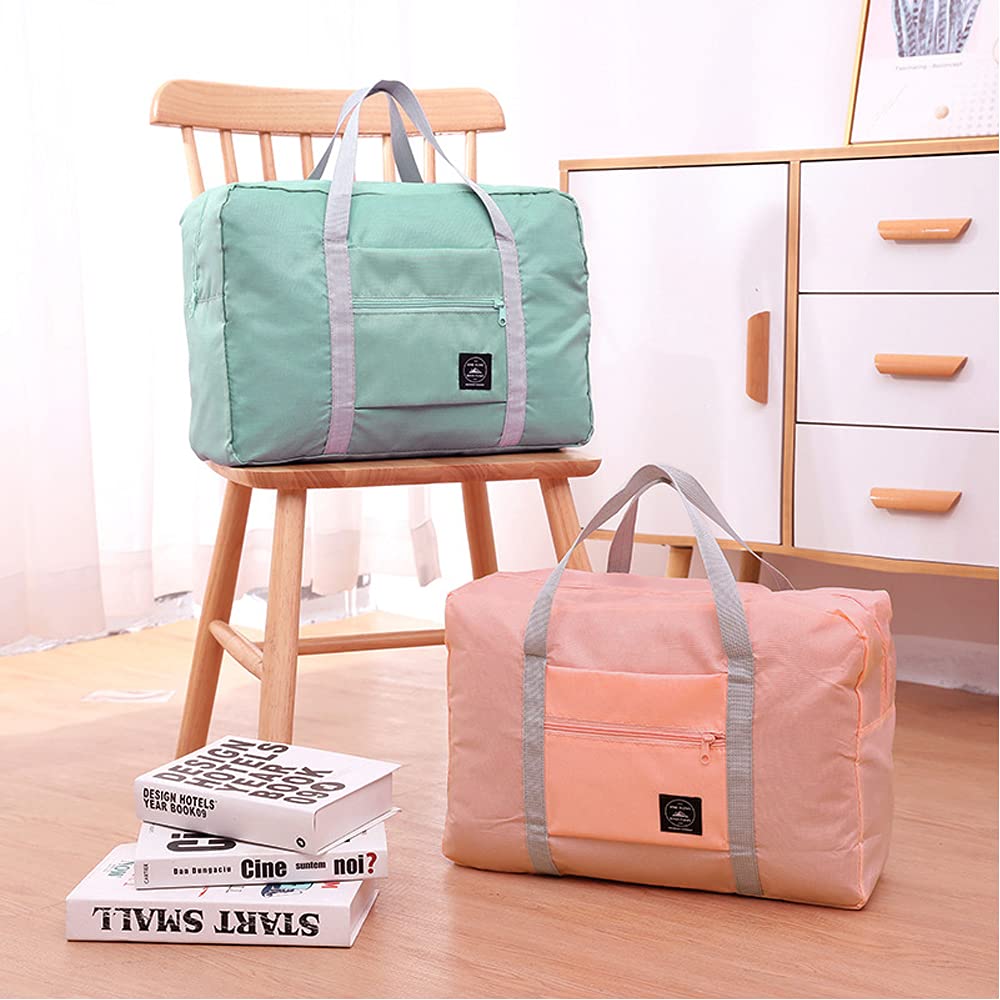 Waterproof Lightweight Carry-on Nylon Foldable Travel Duffle Bag, RANDOM colour