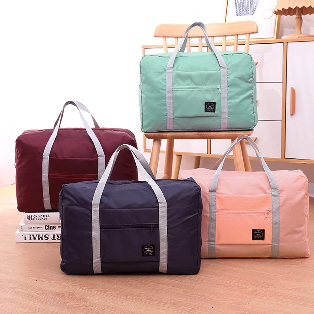 Waterproof Lightweight Carry-on Nylon Foldable Travel Duffle Bag, RANDOM colour