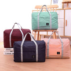Waterproof Lightweight Carry-on Nylon Foldable Travel Duffle Bag, RANDOM colour