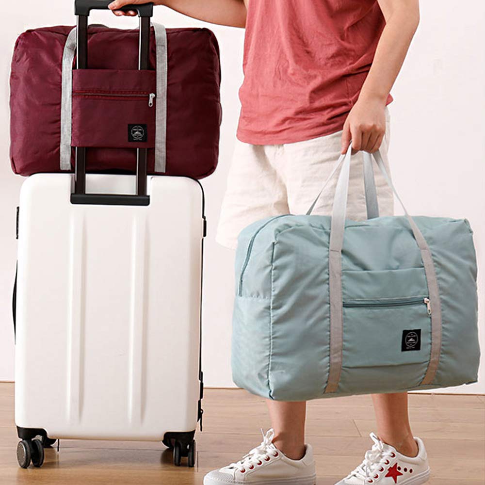 Waterproof Lightweight Carry-on Nylon Foldable Travel Duffle Bag, RANDOM colour