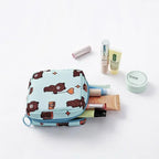 Travel Sanitary Pad Pouch Multi-Purpose Portable Compact Period Bag 1 pc (random colour)