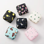Travel Sanitary Pad Pouch Multi-Purpose Portable Compact Period Bag 1 pc (random colour)