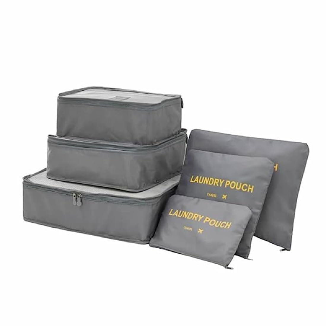 ZYOZ 6 Set Packing Cubes Travel Storage Bags,Luggage Organizer Pouch Main image