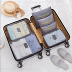 Styleys Polyester Set of 6 Packing Cubes Travel Organizer Pouches