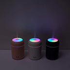Ultrasonic Cool‑Mist Aroma Diffuser | Quiet Humidifier with LED Mood Lights | Aromatherapy Air Freshener for Home, Car, Office, Spa & Yoga | Calming Mist & Glow (H2O Humidifier)