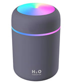 Ultrasonic Cool‑Mist Aroma Diffuser | Quiet Humidifier with LED Mood Lights | Aromatherapy Air Freshener for Home, Car, Office, Spa & Yoga | Calming Mist & Glow (H2O Humidifier)