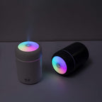 Ultrasonic Cool‑Mist Aroma Diffuser | Quiet Humidifier with LED Mood Lights | Aromatherapy Air Freshener for Home, Car, Office, Spa & Yoga | Calming Mist & Glow (H2O Humidifier)