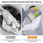 Washing Machine Laundry Dryer Balls | Anti-Entanglement | Reduce Wrinkles from Laundry | Lint Remover Cleaning Balls Reusable | Pack of 4