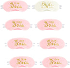 1pc Bride Sleep Eye Masks for Bachelorette Party Team Bride Sleep Mask Pink Soft Eye Mask