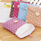 (set of 4)  Menstrual Sanitary Pouch Secret Period Accessories For Travel