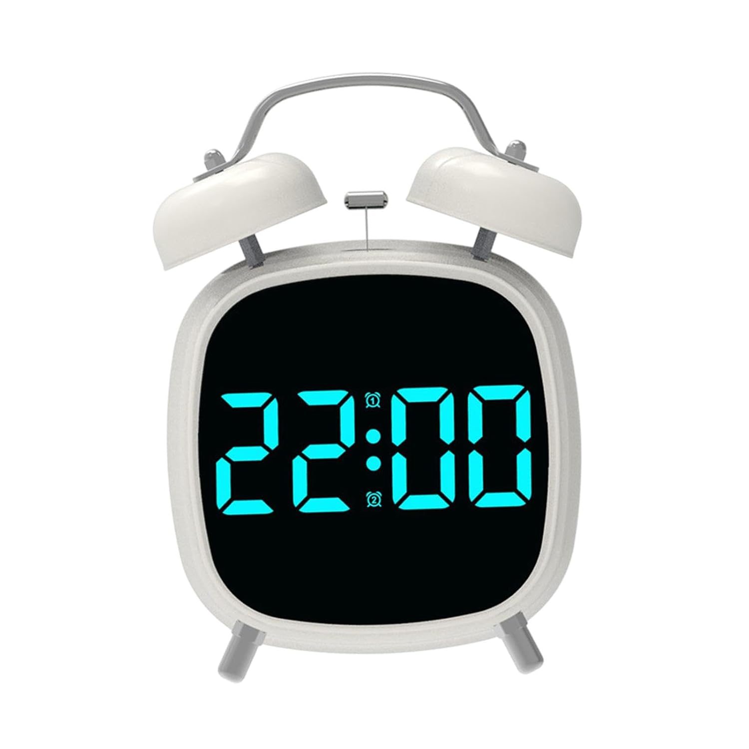 Multi-Function LED Digital Alarm Clock – Dual Alarm 4-Inch Screen, USB & Battery Operated Silent Desk Clock for Bedroom & Office Random 1pc Main image