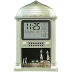 Muslim Azan Clock – Islamic Adhan Prayer Alarm with Hijri Date, LED Display, Wall & Table Clock for Mosque, Home & Office 1pc