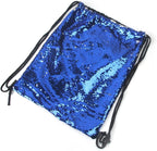 Sequin Drawstring Bag Reversible Sequin Backpack Glittering Shoulder Bag Colorful