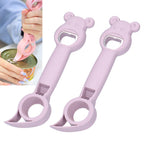 Universal 4-in-1 Bottle Opener |  Corkscrew Dining & Bar Gadget | Multi-Functional Kitchen Tool for Parties – 1pc