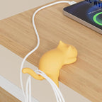 set of 4 Cute Cat Desk Edge Hooks No-Drill Tabletop Clip Hanger and Bag Hook Adorable Desktop Organizer for Handbags Headphones and Keys Portable Office and Home Accessory