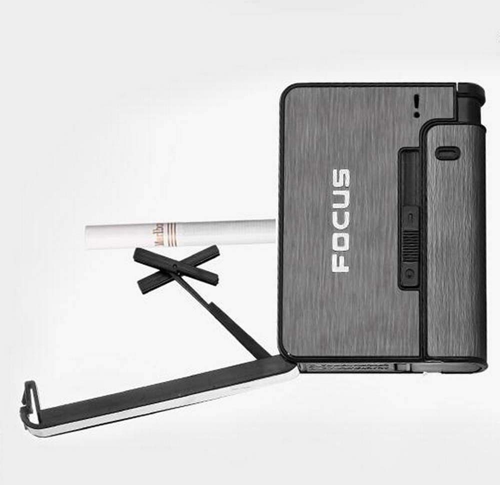 ZYOZ  Smart Automatic Cigarette Case With Inbuilt Refillable Lighter