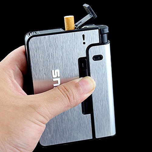 ZYOZ  Smart Automatic Cigarette Case With Inbuilt Refillable Lighter