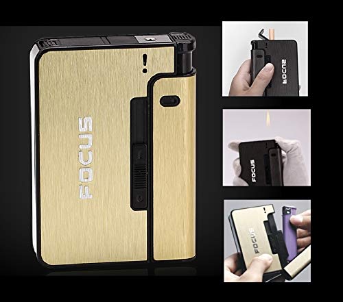 ZYOZ  Smart Automatic Cigarette Case With Inbuilt Refillable Lighter