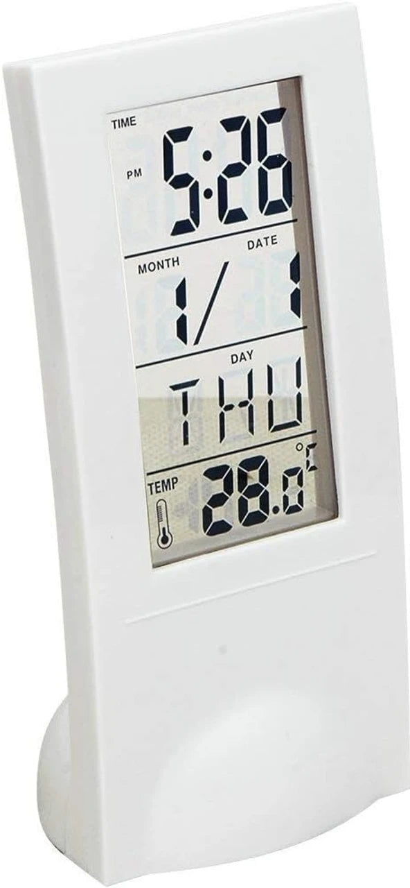 Transparent Screen Digital Clock Transparent Display Desk Digital Alarm Clock 1 pc Main image