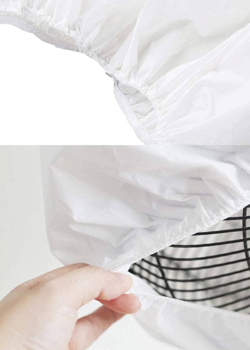 Standing Round Fan Dust Cover Safety Shield PEVA Fan Protector Washable Foldable Dustproof, Household Waterproof Dust Cover, Electric Fan Cover, Round Shape (45CM, Pattern May Vary)