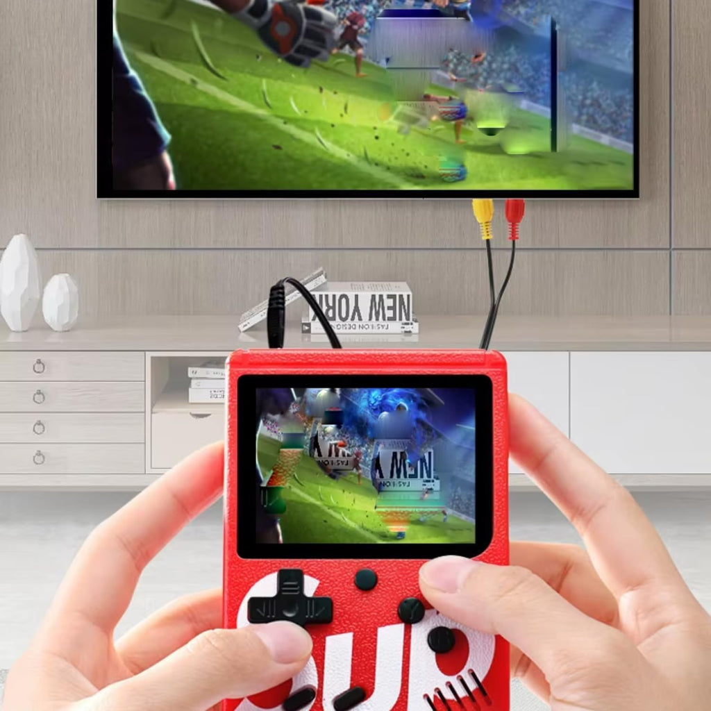 Game Box 400 in 1 - Video Game for Kids - Handheld Gaming Console - USB Rechargeable - Retro Game Box for Kids Age 8-10 - Return Gifts with TV Output