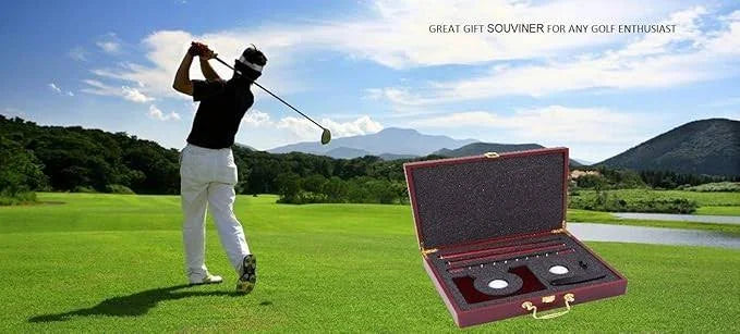 Professional Golf Putter Set For Executives, Practice Kit For Home, Set For Office