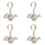 Rotating Handbag Hanger Rack Closet Storage Organizer Hooks for Ladies Bag Belt Tie Scarf(random colour)