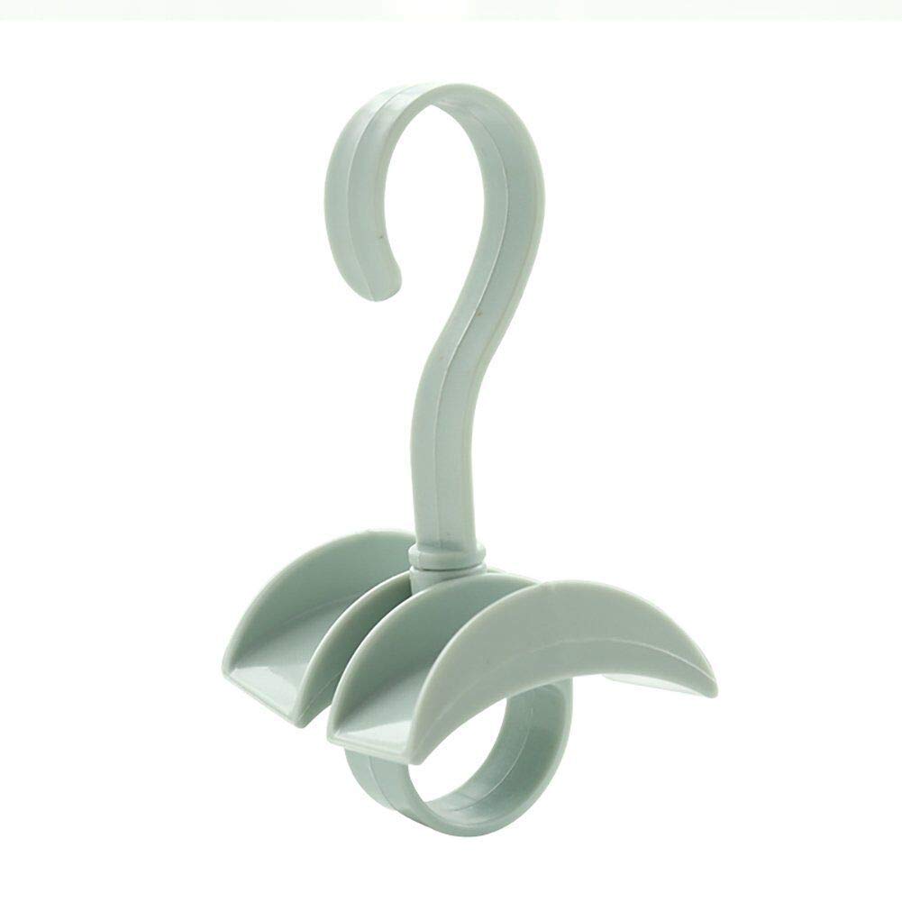 ZYOZ Rotating Handbag Hanger Rack Closet Storage Organizer Hooks for Ladies Bag Belt Tie Scarf(random colour) Main image
