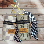 ZYOZ Premium Cylindrical Key chain Pouch & Bag Charm coine Wallet  Key chain Bag Earphone Storage Mini Lovely Coin Purse Wallet Key chain Handbag Key Chain