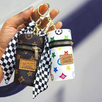 ZYOZ Premium Cylindrical Key chain Pouch & Bag Charm coine Wallet  Key chain Bag Earphone Storage Mini Lovely Coin Purse Wallet Key chain Handbag Key Chain
