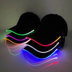 ZYOZ LED Glow Baseball Cap – Adjustable Light Up Hat for Raves, Festivals & Night Out