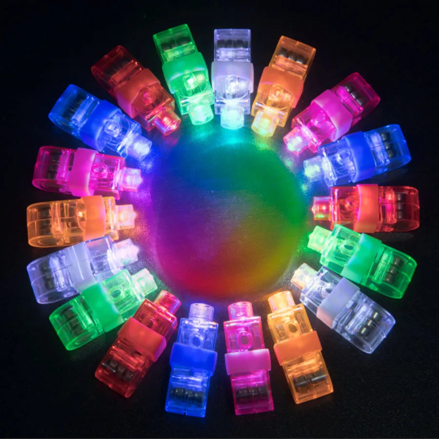 ZYOZ LED finger ring & Festival Light-Up Accessories Light Up Finger Rings for Parties