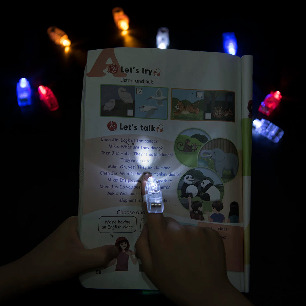 ZYOZ LED finger ring & Festival Light-Up Accessories Light Up Finger Rings for Parties