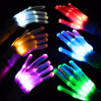 ZYOZ LED Rave Gloves – Multi-Color Light-Up Finger Glow Gloves for Festivals & Parties