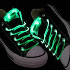 Zyoz LED Light-Up Shoelaces | Clear Glowing Shoe Laces for Night Running & Parties