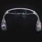 ZYOZ Cyberpunk LED Spaceman Glasses | Futuristic Rave & Party Visor
