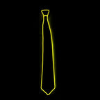 ZYOZ LED Glow Necktie – Premium Light Up Dress Accessory for Parties, Prom & Stage