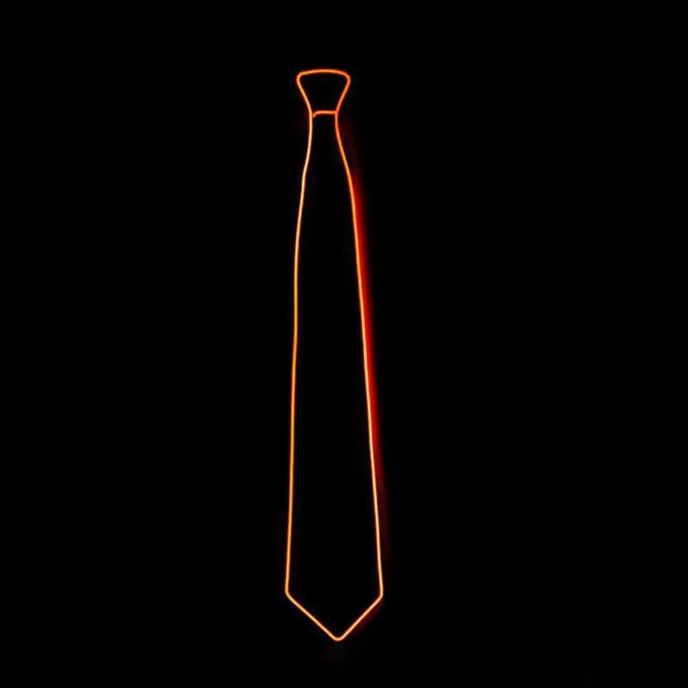 ZYOZ LED Glow Necktie – Premium Light Up Dress Accessory for Parties, Prom & Stage
