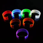 ZYOZ Sound Activated LED Bracelet | Music Sensor Color Changing Transparent Glowing Wristband (1pc)(random colour)