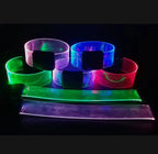 ZYOZ Sound Activated LED Bracelet | Music Sensor Color Changing Transparent Glowing Wristband (1pc)(random colour)
