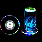 LED Light Glowing Coasters For Bottle Holder,Cup Holder 1PC