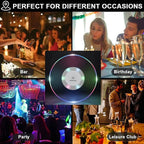 LED Light Glowing Coasters For Bottle Holder,Cup Holder 1PC