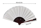 LED Folding Fan Supplies Fittings Night Show for Party Christmas Pink| Stage Lighting