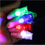ZYOZ LED Party Finger Ring Lights (Pack of 4) - Ultimate Glow Party Favors for Kids and Adults - Light Up Finger Rings for Parties, Halloween, Raves, Concerts