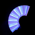 LED Folding Fan Supplies Fittings Night Show for Party Christmas Pink| Stage Lighting