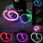 Led Fiber Optic Whips Bright Light Color for Rave Concerts Blue | 1 Fiber Optic Whips