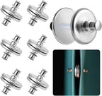 (6 Pairs) Curtain Magnets Closure, Magnetic Curtain Clips for Indoor Outdoor Curtains Prevent Light Leaking, Strong Curtain Weights Magnets for Pergola Patio Gazebo Cabana, Plus Size 0.98inch